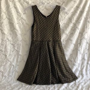 Marciano girls party dress gold sparkle Size M